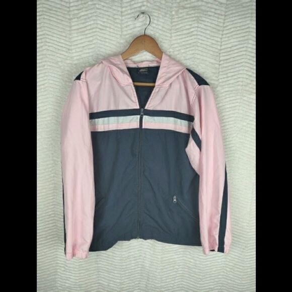 Vintage 90's Argee Windbreaker Zip Jacket Sz Large - Picture 3 of 7